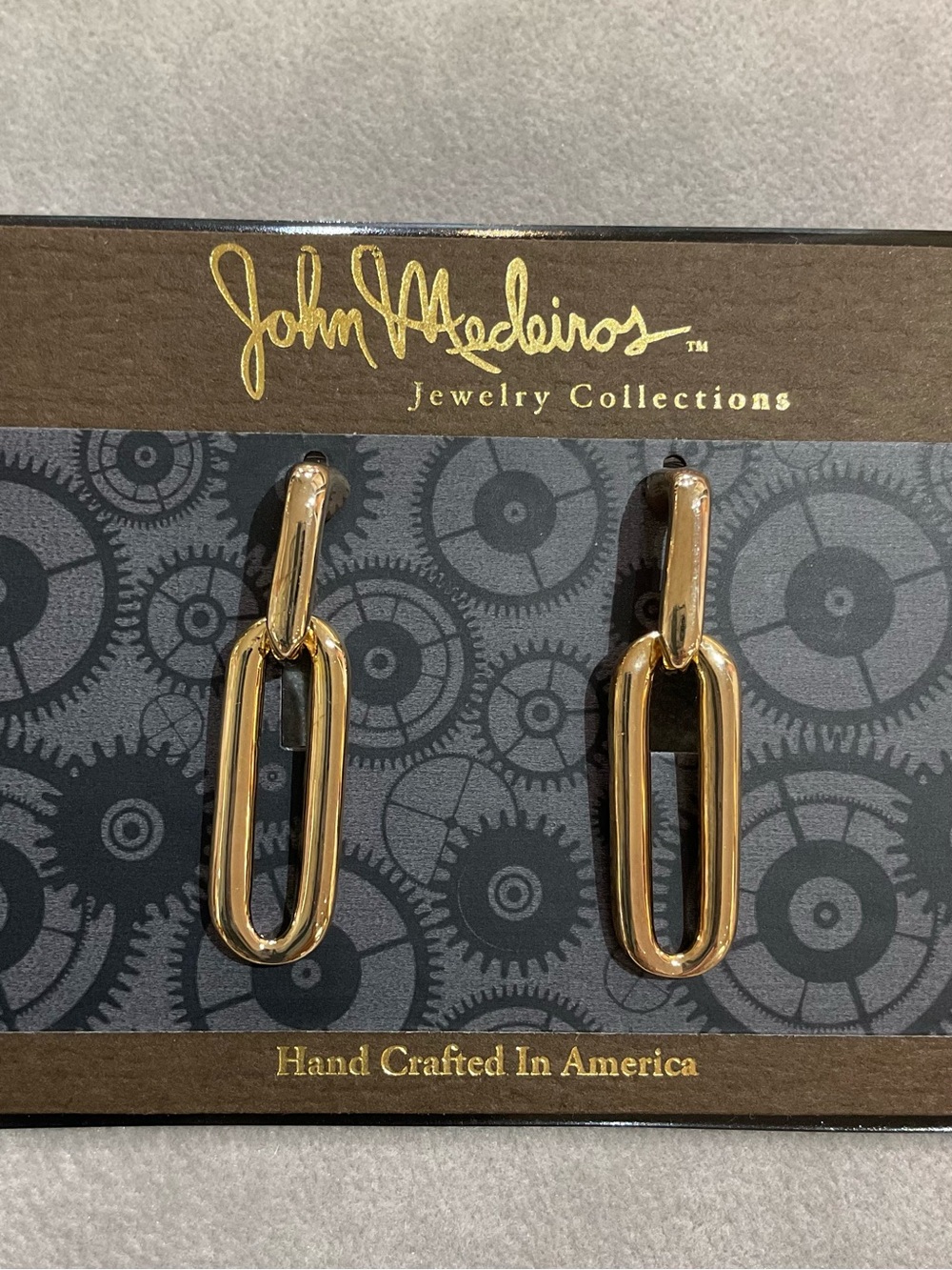 NWT John Medeiros Diamanté Earrings